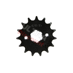 Heavy Duty 15 Tooth Front Sprocket for Dirt Bikes (428 : Ø:20mm), Dirt Bike Spare Parts