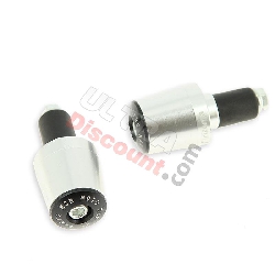 Custom Handlebar End Plugs (type 7) - Alu for Shineray 250 ST9C