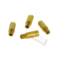 Set of 4 Jets for Stock Carburetor for Pocket Bike, Pocket Bike Spare Parts