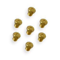 Set of 7 Jets for Arreche Carburetor Kit, Pocket Bike Spare Parts