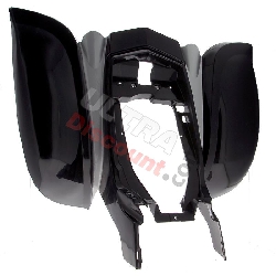 Rear Mud Guard Fairing for ATV Shineray Quad 200cc STIIE - Black-Grey, Shineray Parts ATV 200STIIE and STIIEB