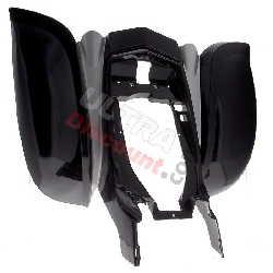 Rear Mud Guard Fairing for ATV Shineray Quad 200cc STIIE - Black-Grey