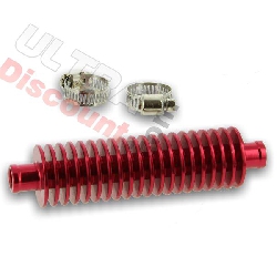Additional Radiator for Quad Shineray 250ST-9E Red