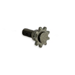 9 Tooth Reinforced Front Sprocket - small pitch - metric thread, Parts Pocket Blata MT4