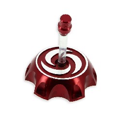 Gas Tank Cap for Bashan ATV 200cc (type 2, Red, BS200S-3)