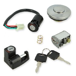 Lock Assy for Skyteam LE MANS 50-125cc - Before 09 2015
