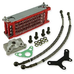 Oil Cooler (type 2, Red) for Trex Skyteam