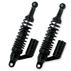 Pair of Custom Rear Gas Shock Absorbers for Dax - Black