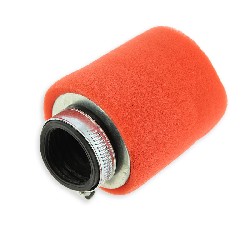 Foam Racing Air Filter for Dirt Bikes - Red 34mm