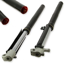 Hight Quality Front Fork Tubes 800mm, 15mm axles - Black