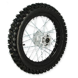 16'' Rear Wheel for Dirt Bike - Black (90/100-16)