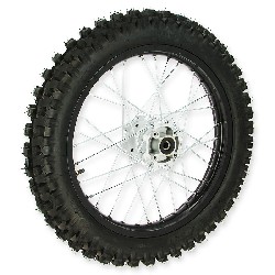 18'' Rear Wheel for Dirt Bike - Black (110/90-18)