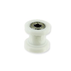 Chain Tensioner Wheel for Dirt Bike (White), Dirt Bike Spare Parts