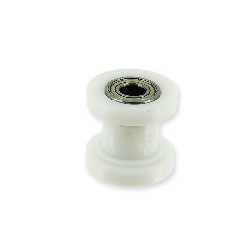 Chain Tensioner Wheel for Dirt Bike (White)