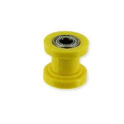 Chain Tensioner Wheel for Dirt Bike (Yellow)