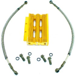 Oil Cooler for Monkey - Gorilla - Yellow, Monkey - Gorilla Spare Parts