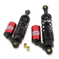 Pair of Custom Rear Gas Shock Absorbers for Dax Skymax - Red