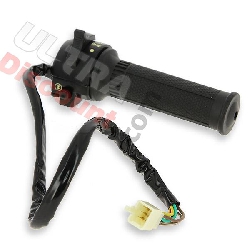 Right Switch Assembly for PBR 50cc ~ 125cc (Before 10-2015) - Black
