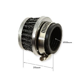 Racing Air Filter for Pocket Dirt Ø38, Cross Pocket Bike Parts