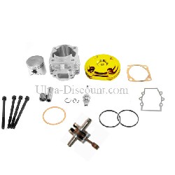 Head Kit 53cc - 4 transfer ports - Racing Crankshaft - 10mm axle (type B) - Gold