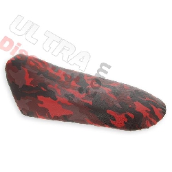 Saddle for pocket cross style camouflage red type1