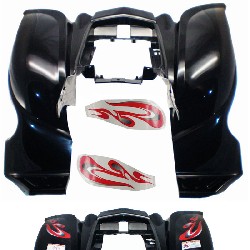 Rear Fairing + Stickers for ATV Shineray Quad 200cc