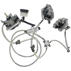 Complete Hydraulic Brake System for ATV Shineray Quad 300cc STE