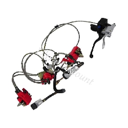 Complete Hydraulic Brake System for ATV Shineray 350cc (XY350ST-E)