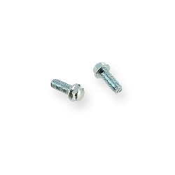 Pair of screws 6x16 ATV engin