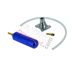 UD Racing Boost Bottle for Pocket Supermoto (air-cooled) - Blue