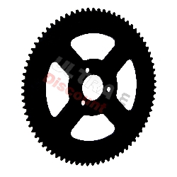 78 Tooth Reinforced Rear Sprocket (small pitch)