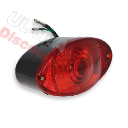 LED Tail Light for Citycoco - BLACK