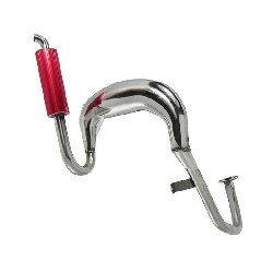 Exhaust for Motorized Scooters - Red