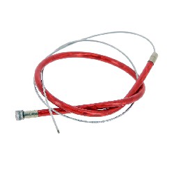 Custom Rear Brake Cable - Red 50cm