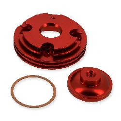 Racing Cylinder Head (type B) - Red, Pocket Quad Spare Parts
