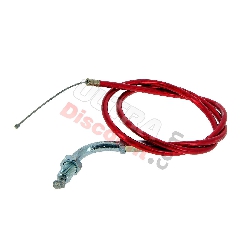 Throttle Cable (type A) - Red, Pocket Quad Spare Parts