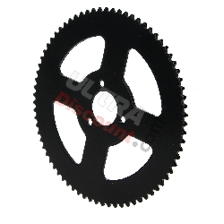 74 Tooth Reinforced Rear Sprocket (small pitch), Pocket Quad Spare Parts