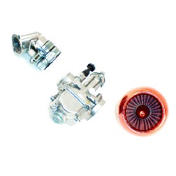 Complete 28mm Carburetor + Racing Air Filter for Scooter