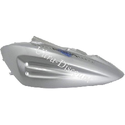 Left Side Fairing for Chinese Scooter (type 1) - Gray - Blue