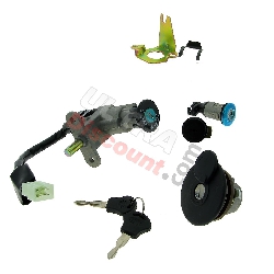 Complete Lock Assy for Scooter (type 1)