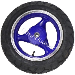 Rear Wheel for Chinese Scooter (Blue - type 1)