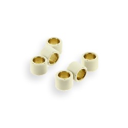 Set of 6 Roller Weights for Scooter 125cc - 15g