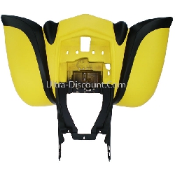 Rear Fairing for ATV Bashan Quad 250cc (BS250S-11) - Yellow-Black