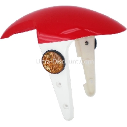 Front Mudguard for Chinese Scooter - Red