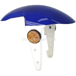 Front Mudguard for Jonway Scooter YY50QT-28B - Blue