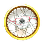 14'' Rear Rim for Dirt Bike (type 3) - Gold