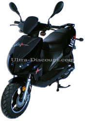 Scooter Viper R1 50cc 2-stroke - Black Bilder 1 Scooter Viper R1 50cc 2-stroke - Black Bilder 1