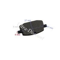 Front Brake Pad for Baotian Scooter BT49QT-9