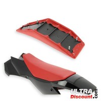 Saddle red fine for pocket Supermotard type-2