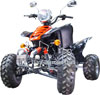 ATV Chinese Quad 200cc, approved for road use - Red